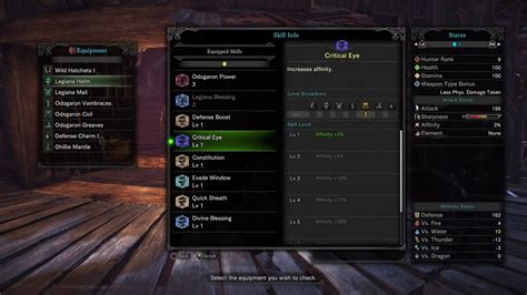 monster hunter world affinity explained.